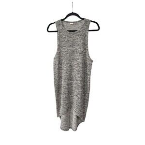 WILD PEARL GRAY SLEEVELESS DRESS, SZ XSMALL